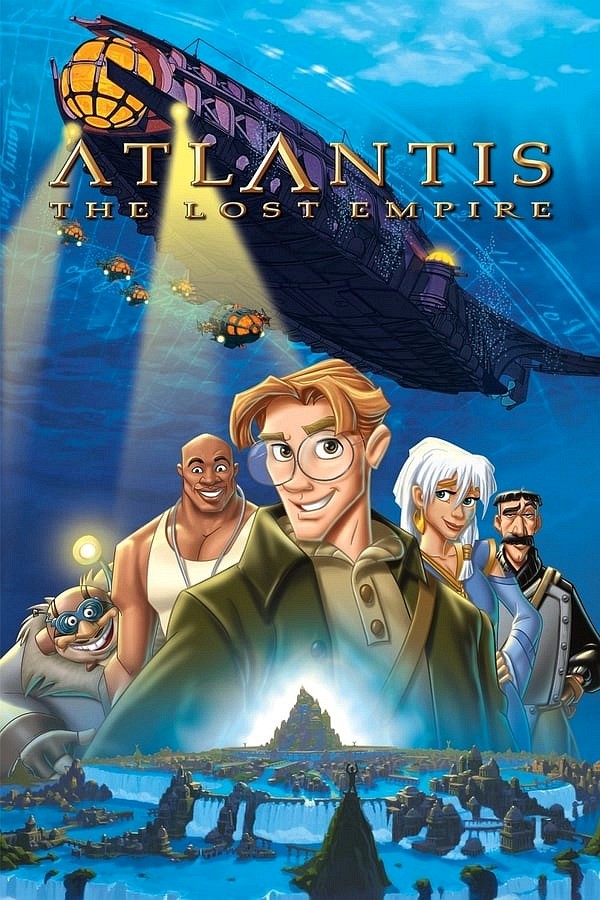 Atlantis: The Lost Empire movie poster