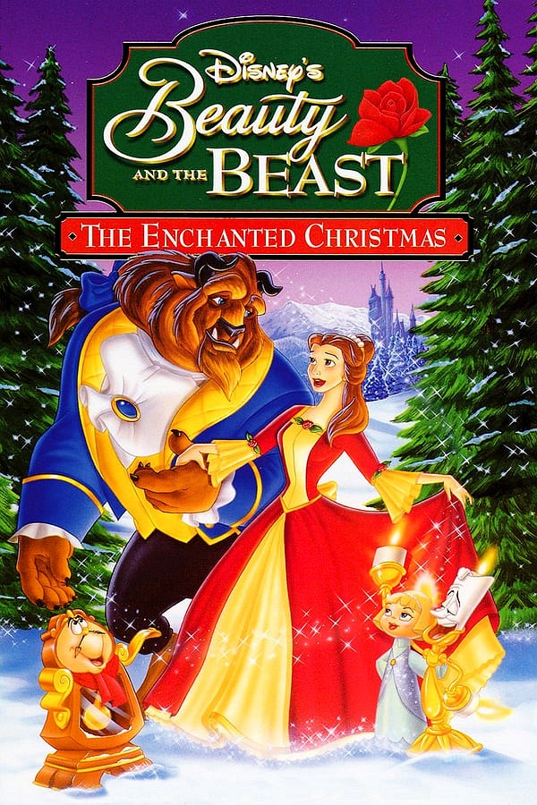 Beauty and the Beast: The Enchanted Christmas movie poster
