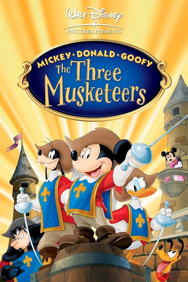 Mickey, Donald, Goofy: The Three Musketeers movie poster