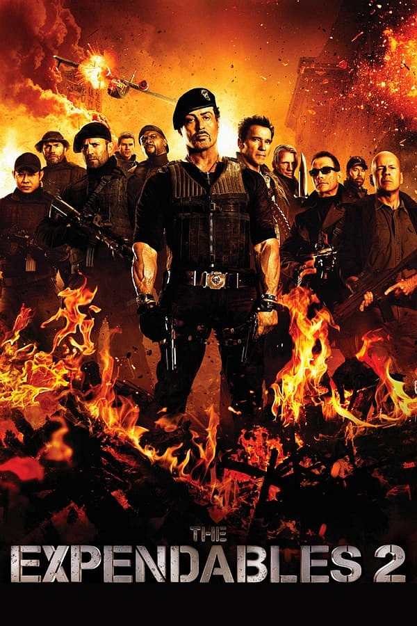 The Expendables 2 movie poster