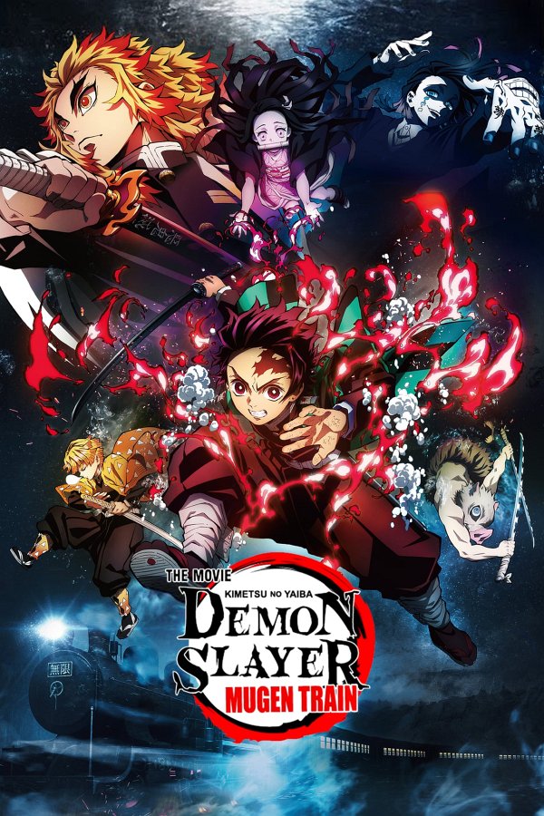 Demon Slayer the Movie: Mugen Train movie poster