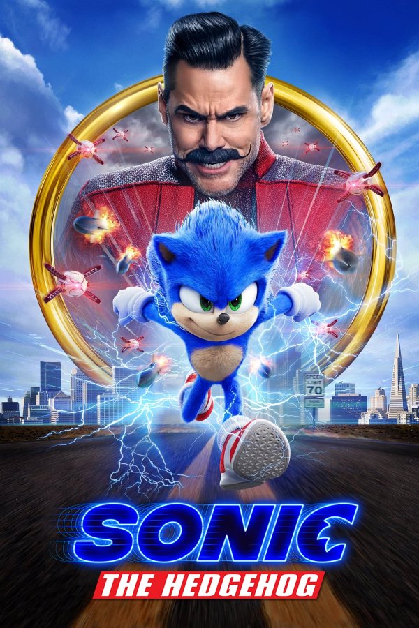 Sonic the Hedgehog movie poster