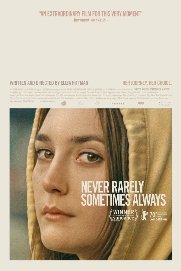 Never Rarely Sometimes Always movie poster