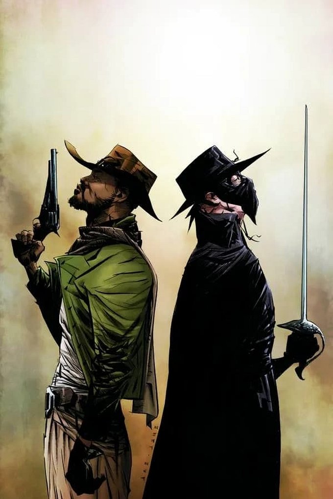 Django/Zorro movie poster