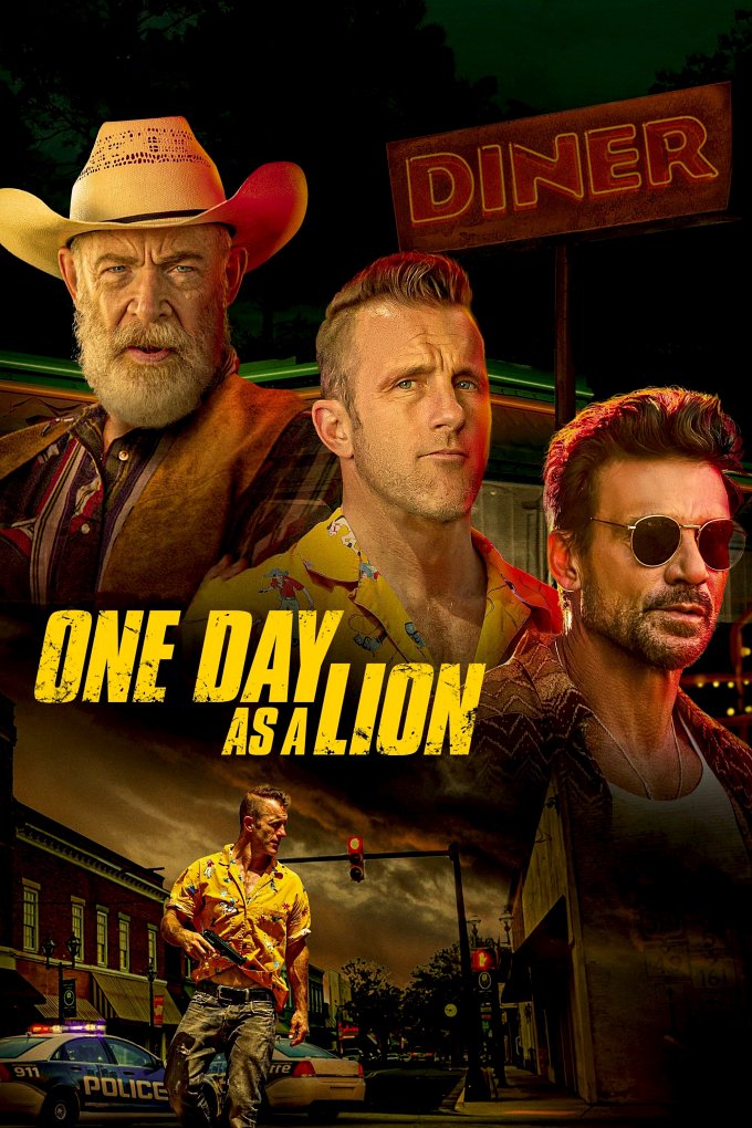 One Day as a Lion movie poster