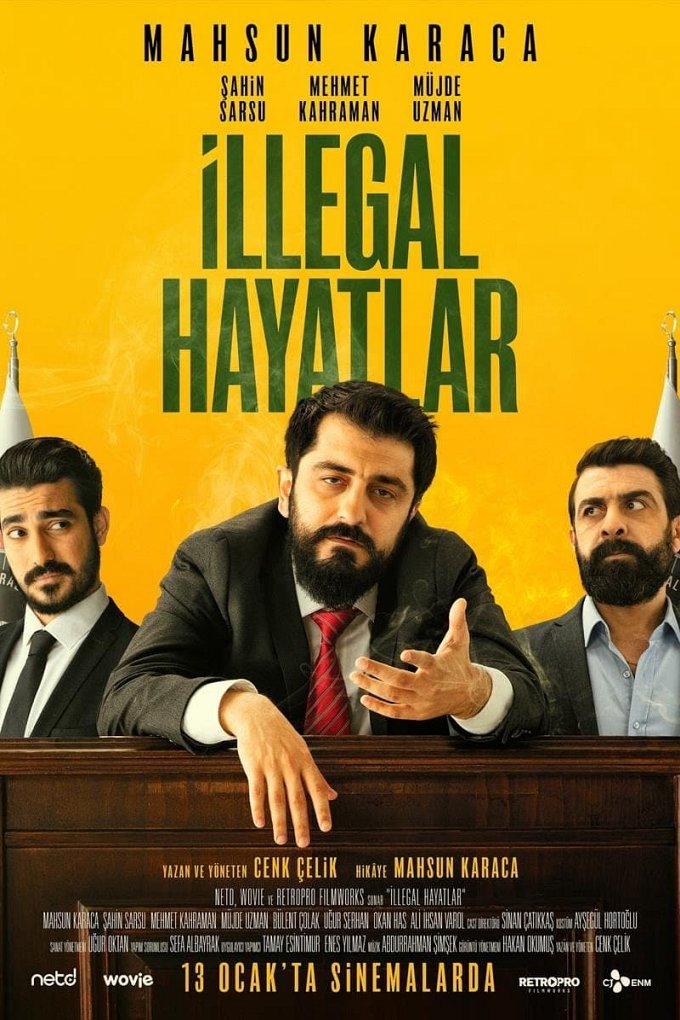 Illegal Hayatlar movie poster