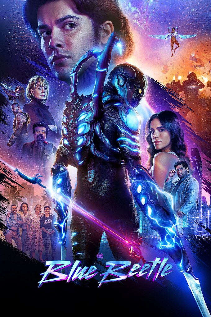 Blue Beetle movie poster