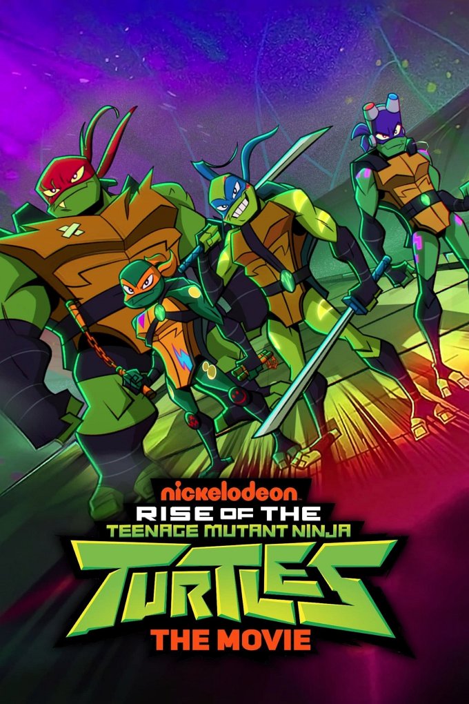 Rise of the Teenage Mutant Ninja Turtles: The Movie movie poster