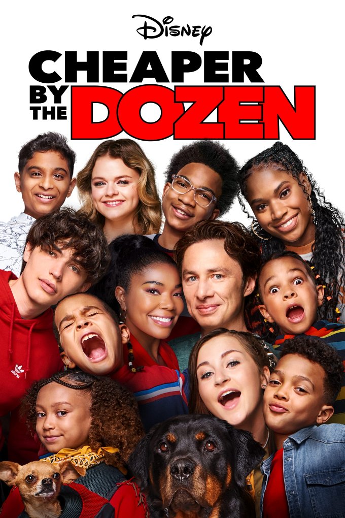 Cheaper by the Dozen movie poster